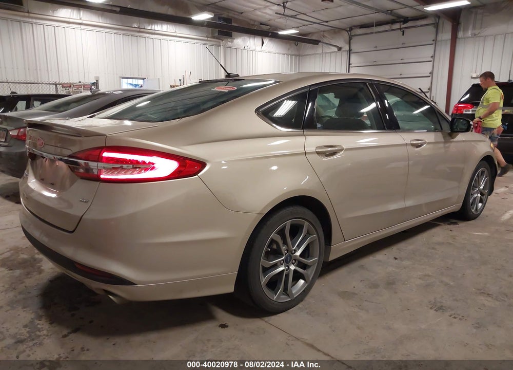 2017 FORD FUSION SE VIN: 3FA6P0H78HR342899