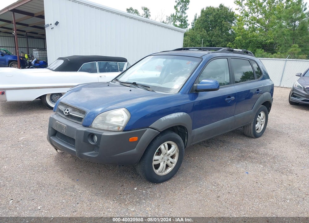 2008 HYUNDAI TUCSON LIMITED V6/SE VIN: KM8JN12D78U883607