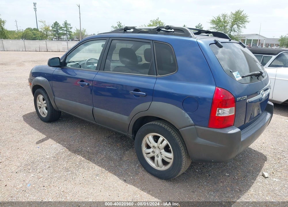 2008 HYUNDAI TUCSON LIMITED V6/SE VIN: KM8JN12D78U883607