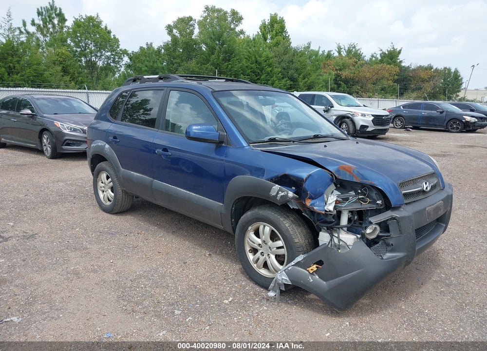 2008 HYUNDAI TUCSON LIMITED V6/SE VIN: KM8JN12D78U883607