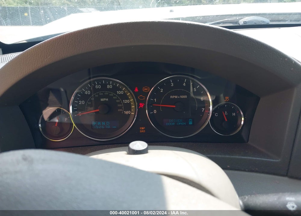 2007 JEEP GRAND CHEROKEE LAREDO VIN: 1J8GR48K87C628973