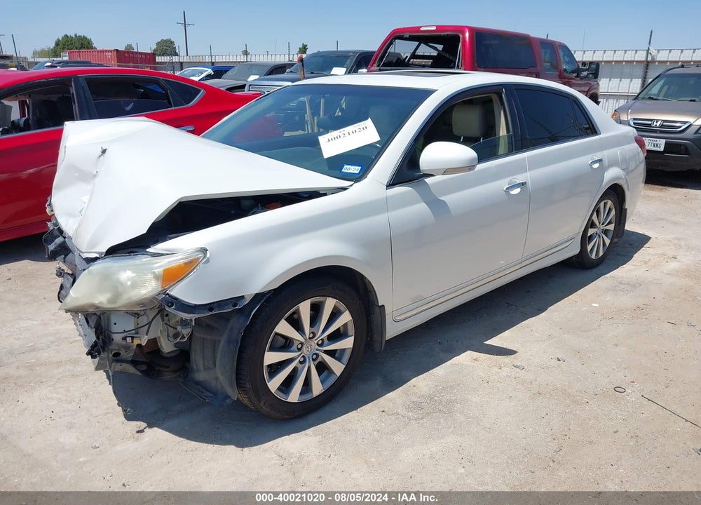 2011 TOYOTA AVALON LIMITED VIN: 4T1BK3DB6BU406078