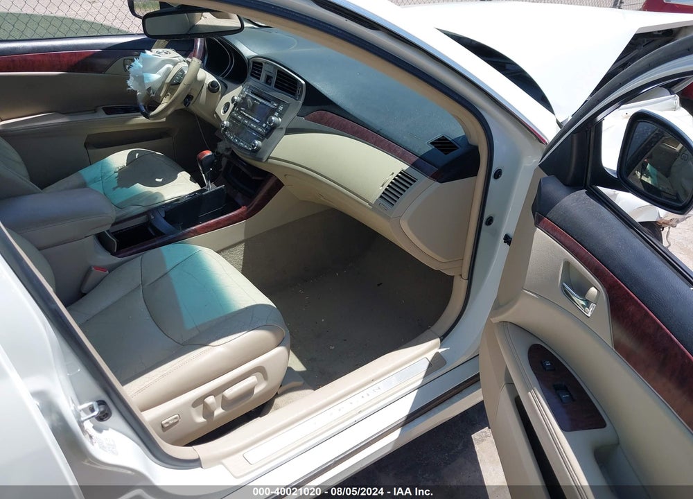 2011 TOYOTA AVALON LIMITED VIN: 4T1BK3DB6BU406078