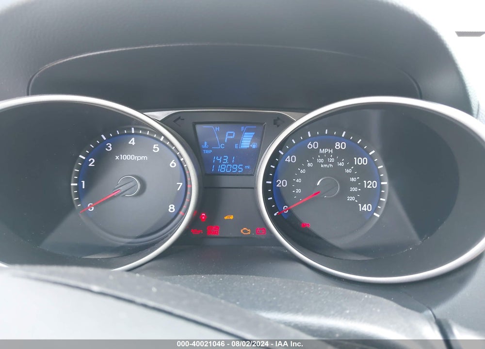 2013 HYUNDAI TUCSON LIMITED VIN: KM8JUCAC3DU578719