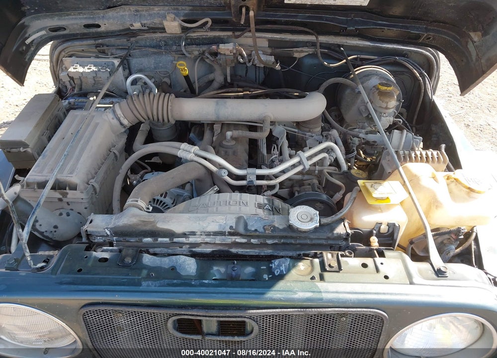 2003 JEEP WRANGLER SAHARA VIN: 1J4FA59S93P307679