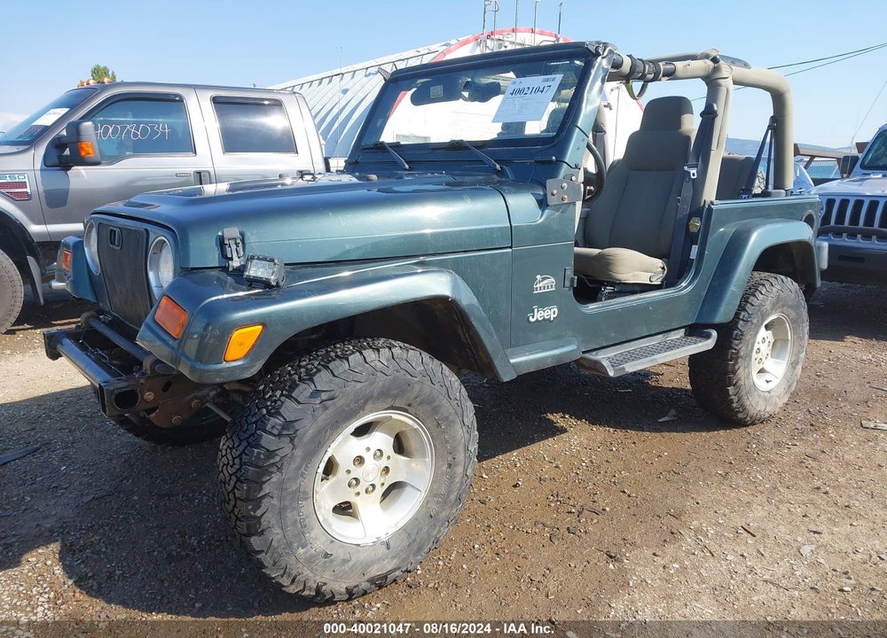 2003 JEEP WRANGLER SAHARA VIN: 1J4FA59S93P307679