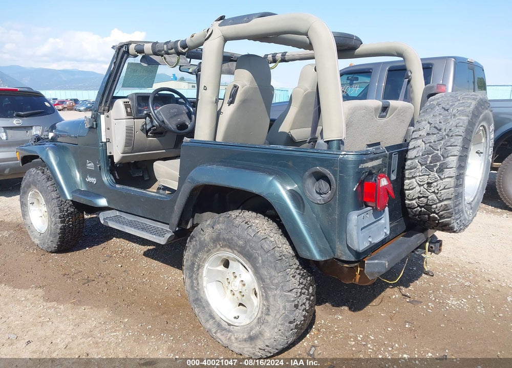 2003 JEEP WRANGLER SAHARA VIN: 1J4FA59S93P307679