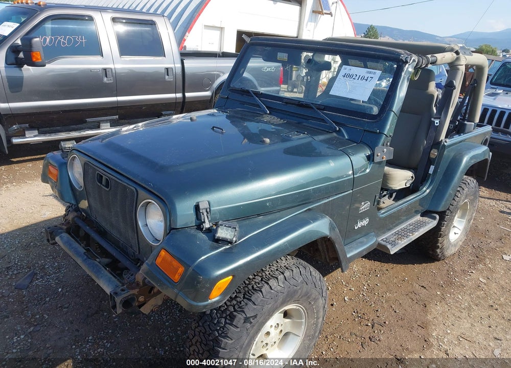 2003 JEEP WRANGLER SAHARA VIN: 1J4FA59S93P307679
