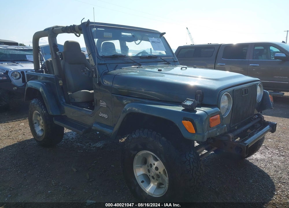2003 JEEP WRANGLER SAHARA VIN: 1J4FA59S93P307679