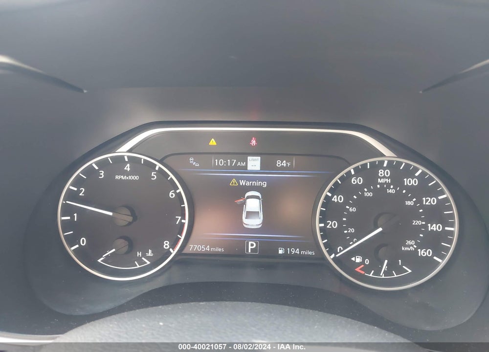 2020 NISSAN MAXIMA SL XTRONIC CVT VIN: 1N4AA6DV7LC377024