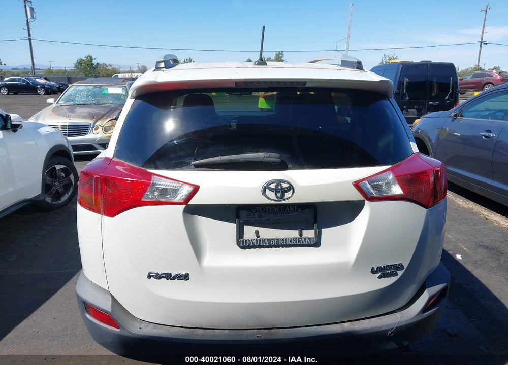2013 TOYOTA RAV4 LIMITED VIN: 2T3DFREV4DW093339