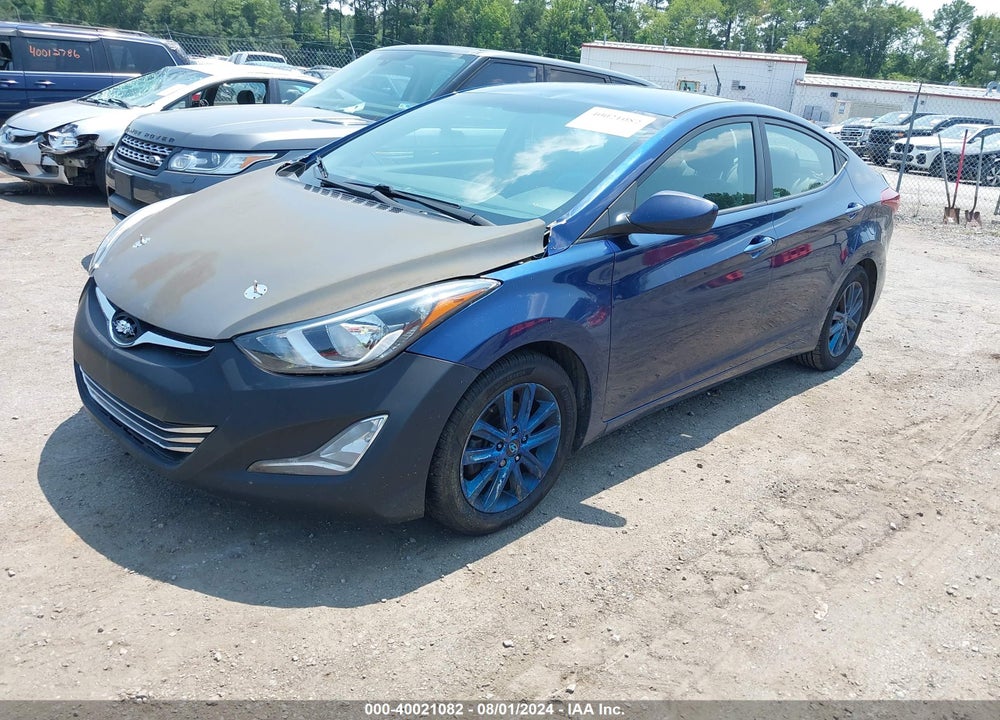 2015 HYUNDAI ELANTRA SE VIN: 5NPDH4AE3FH629369