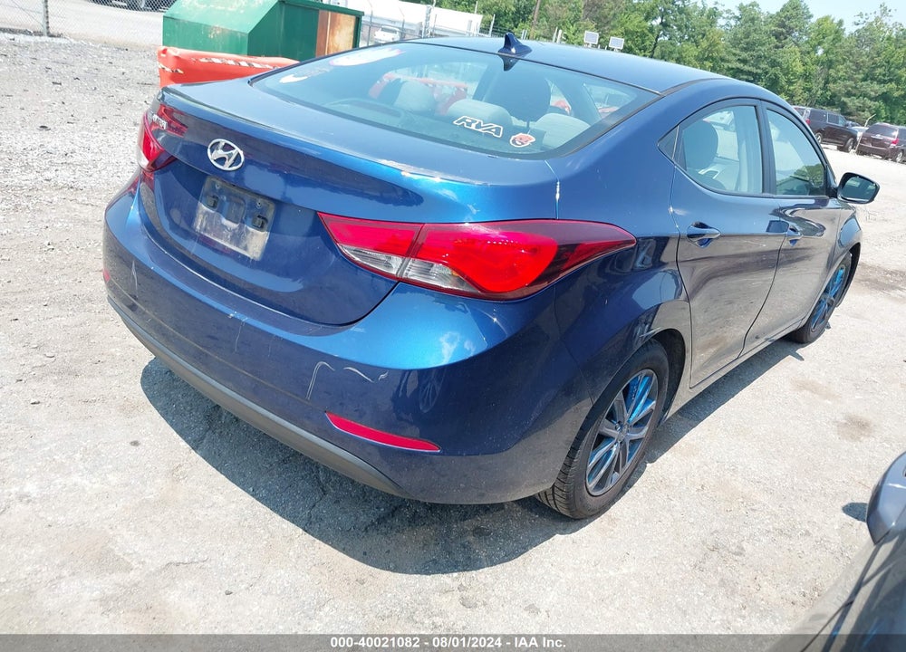 2015 HYUNDAI ELANTRA SE VIN: 5NPDH4AE3FH629369