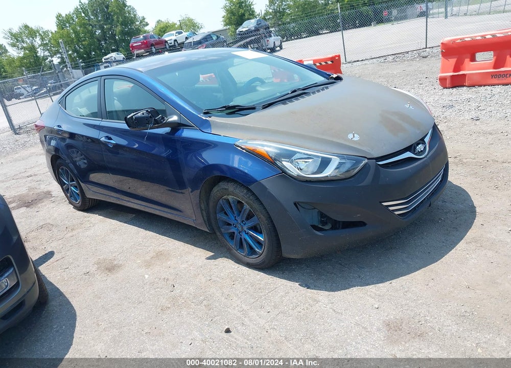 2015 HYUNDAI ELANTRA SE VIN: 5NPDH4AE3FH629369