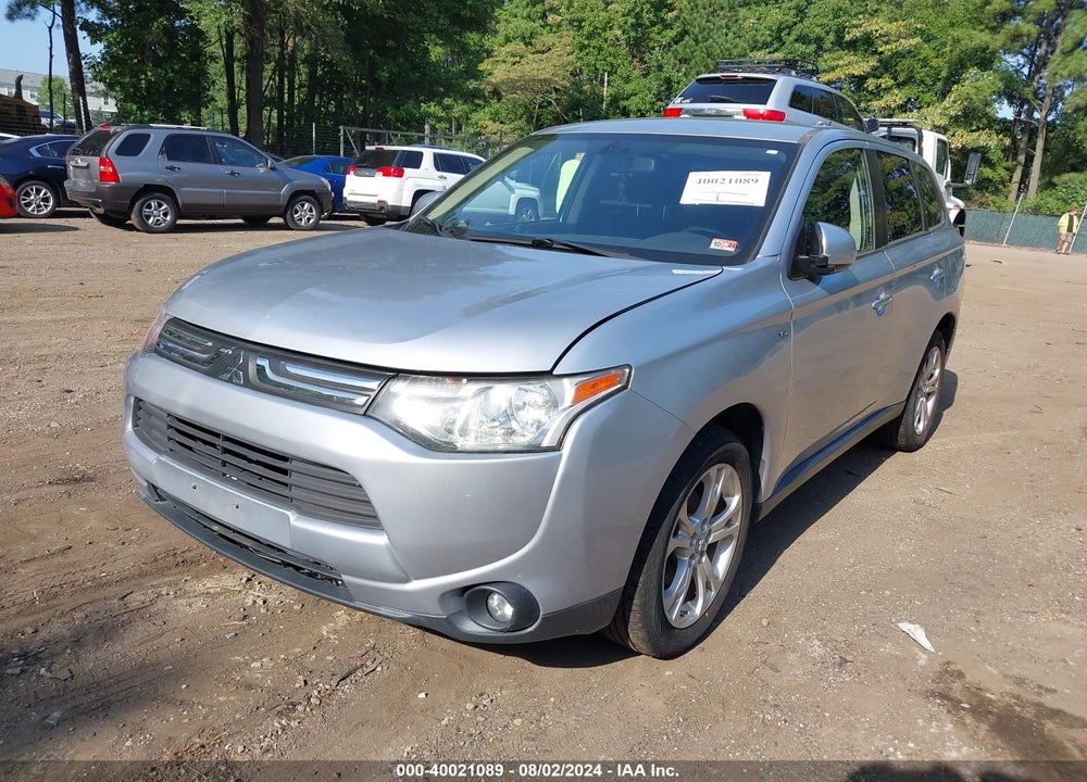 2014 MITSUBISHI OUTLANDER GT VIN: JA4JZ4AX2EZ016775