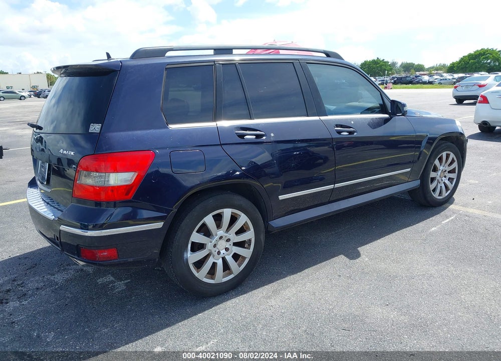 2010 MERCEDES-BENZ GLK 350 4MATIC VIN: WDCGG8HB9AF489909