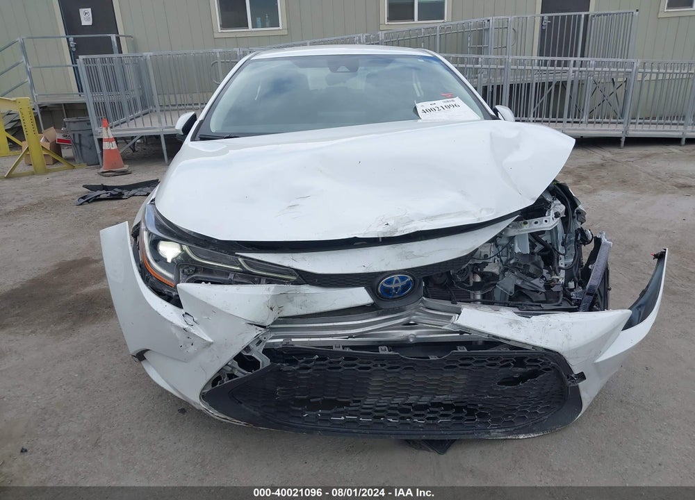 2022 TOYOTA COROLLA HYBRID LE VIN: JTDEAMDE2N3000930