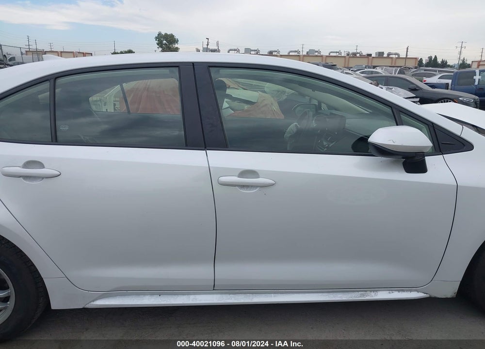 2022 TOYOTA COROLLA HYBRID LE VIN: JTDEAMDE2N3000930