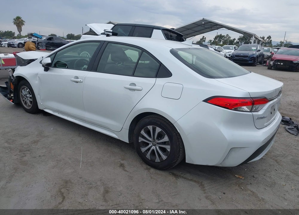 2022 TOYOTA COROLLA HYBRID LE VIN: JTDEAMDE2N3000930