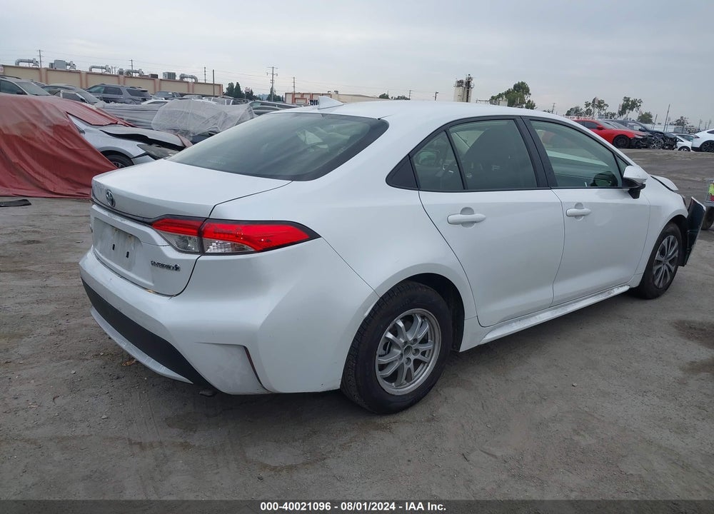 2022 TOYOTA COROLLA HYBRID LE VIN: JTDEAMDE2N3000930