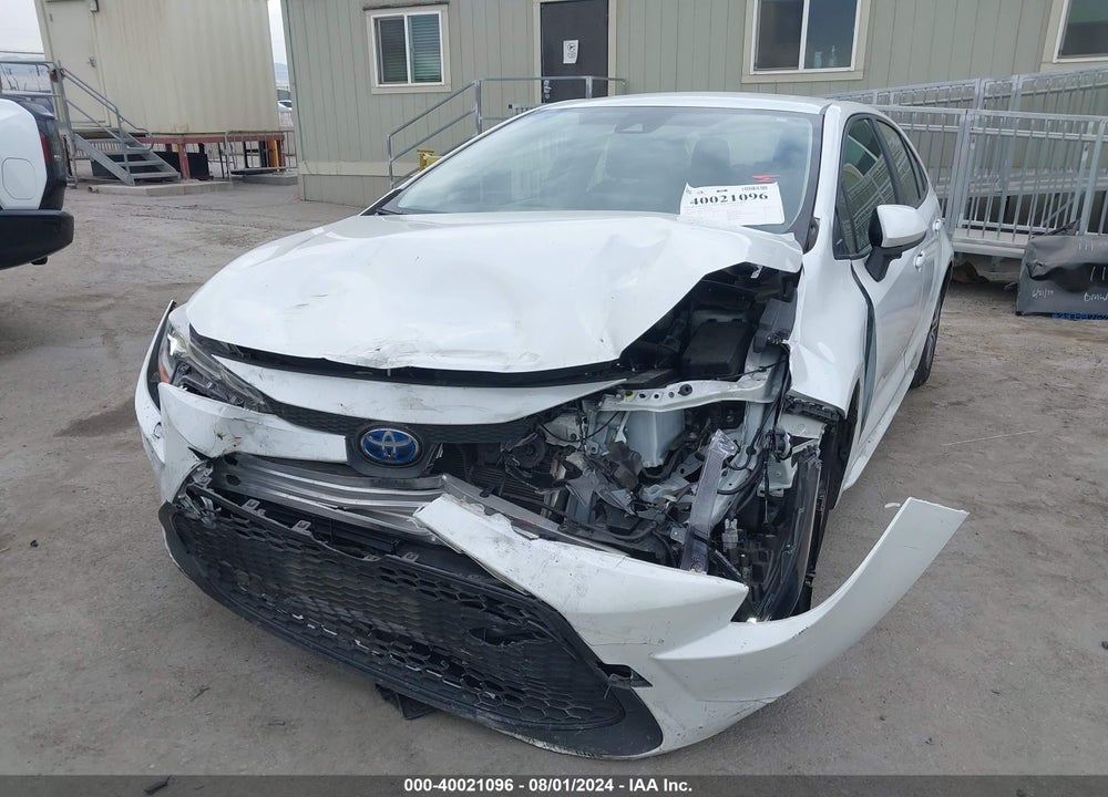 2022 TOYOTA COROLLA HYBRID LE VIN: JTDEAMDE2N3000930