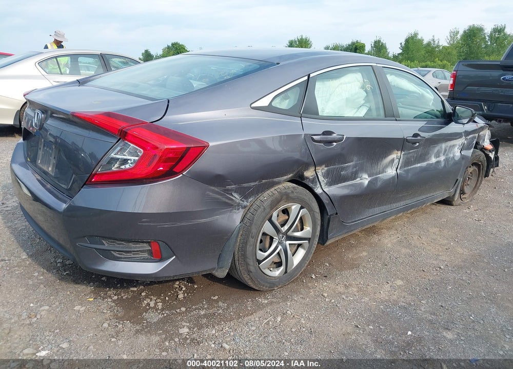 2017 HONDA CIVIC LX VIN: 19XFC2F56HE045687