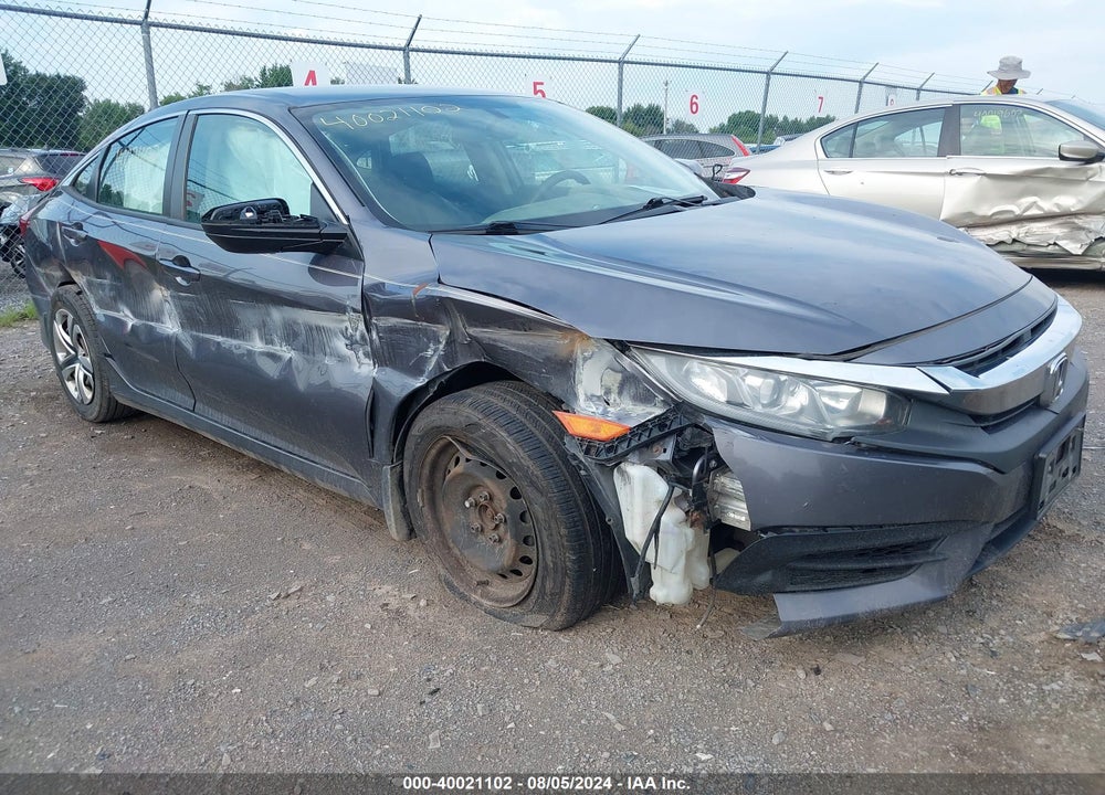2017 HONDA CIVIC LX VIN: 19XFC2F56HE045687