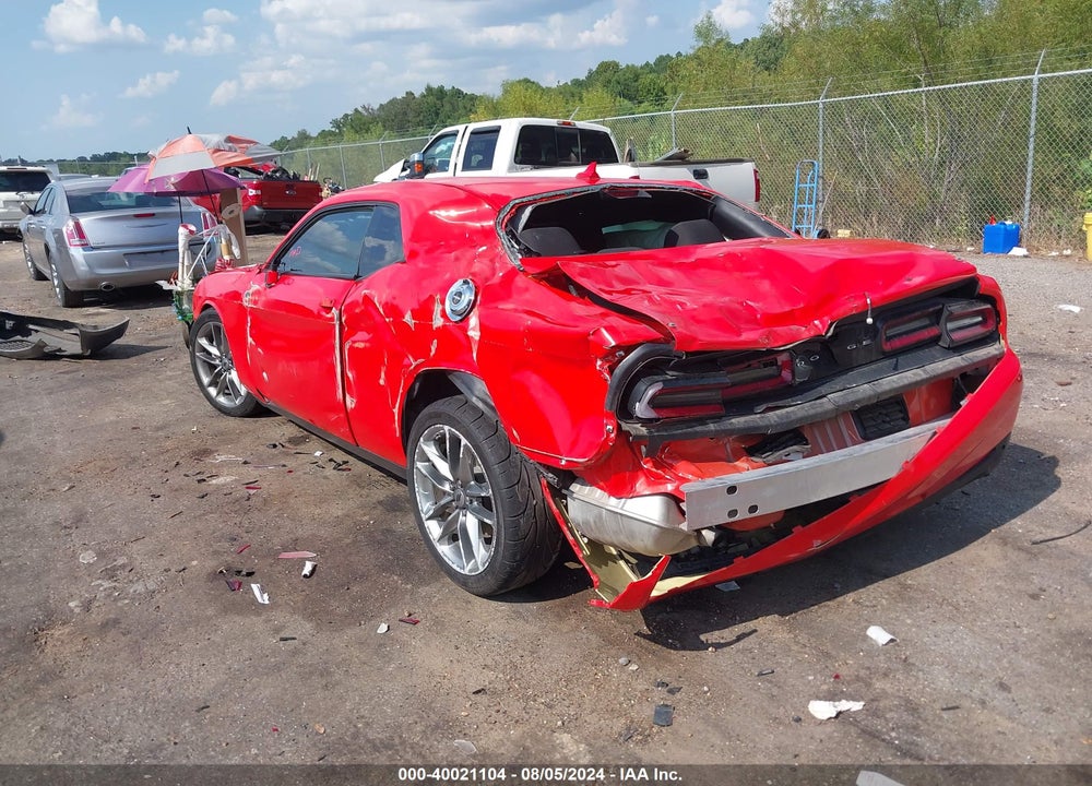 2021 DODGE CHALLENGER GT AWD VIN: 2C3CDZKG4MH681396