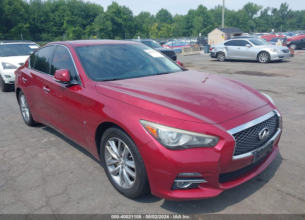 2014 INFINITI Q50 PREMIUM VIN: JN1BV7AR1EM690974