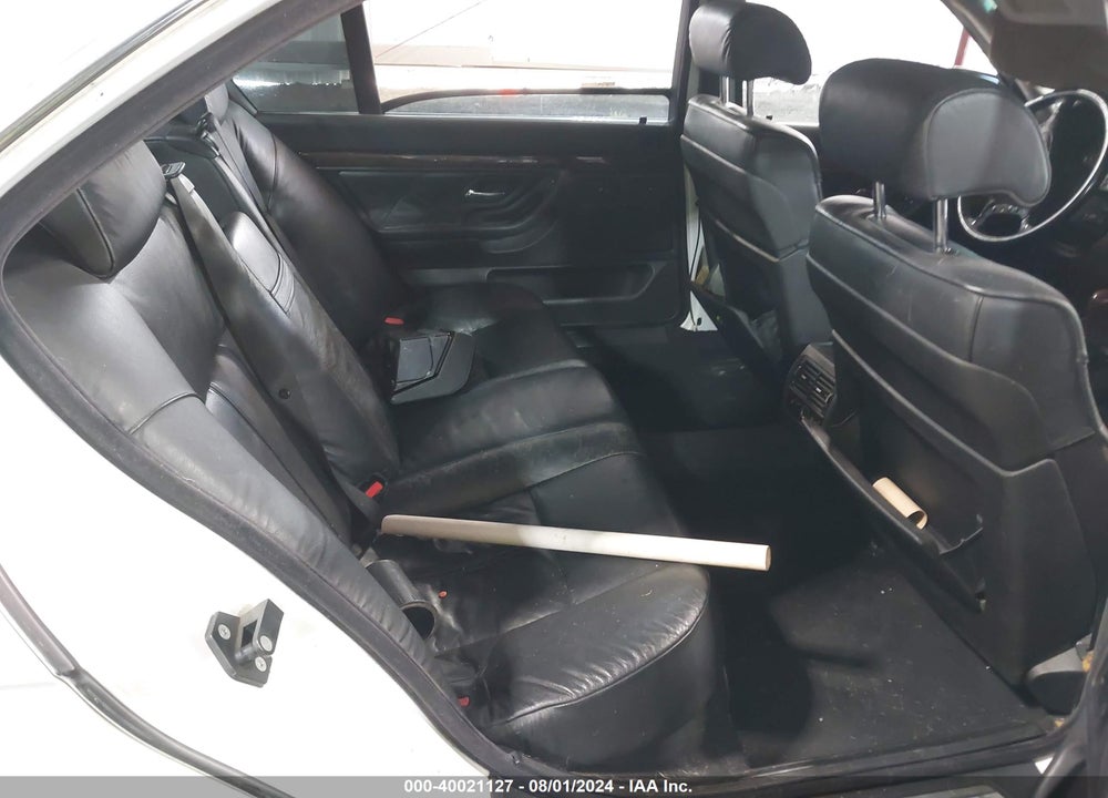 2000 BMW 740IL VIN: WBAGH8345YDP11893