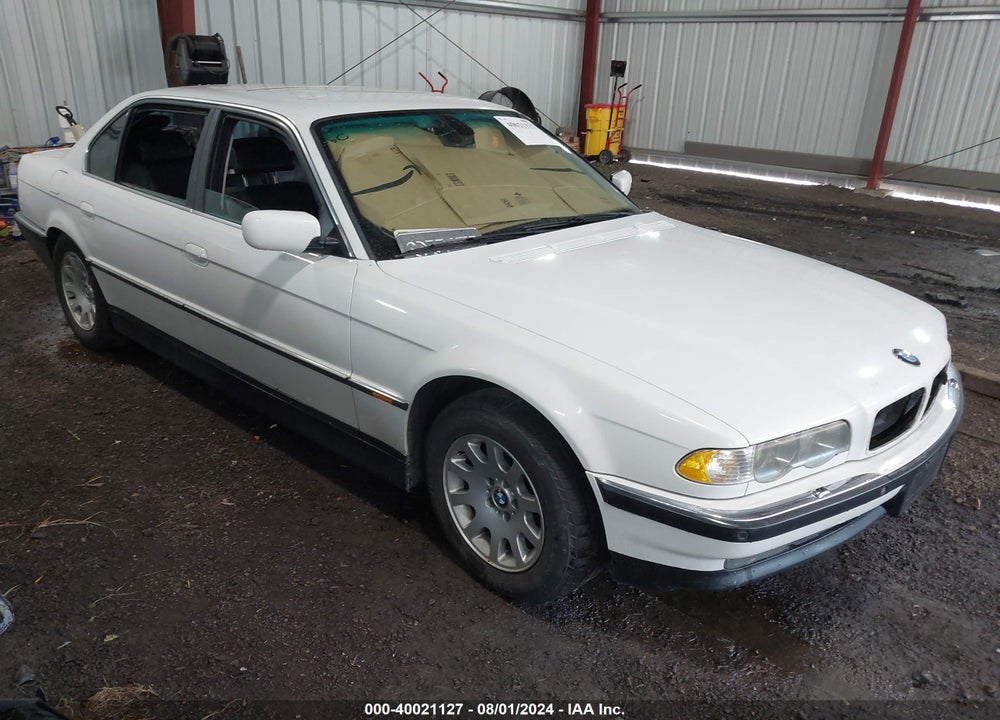2000 BMW 740IL VIN: WBAGH8345YDP11893