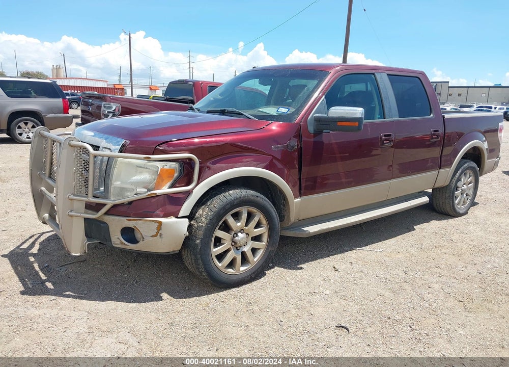 2009 FORD F-150 KING RANCH/LARIAT/PLATINUM/XL/XLT VIN: 1FTPW12V99KC74794