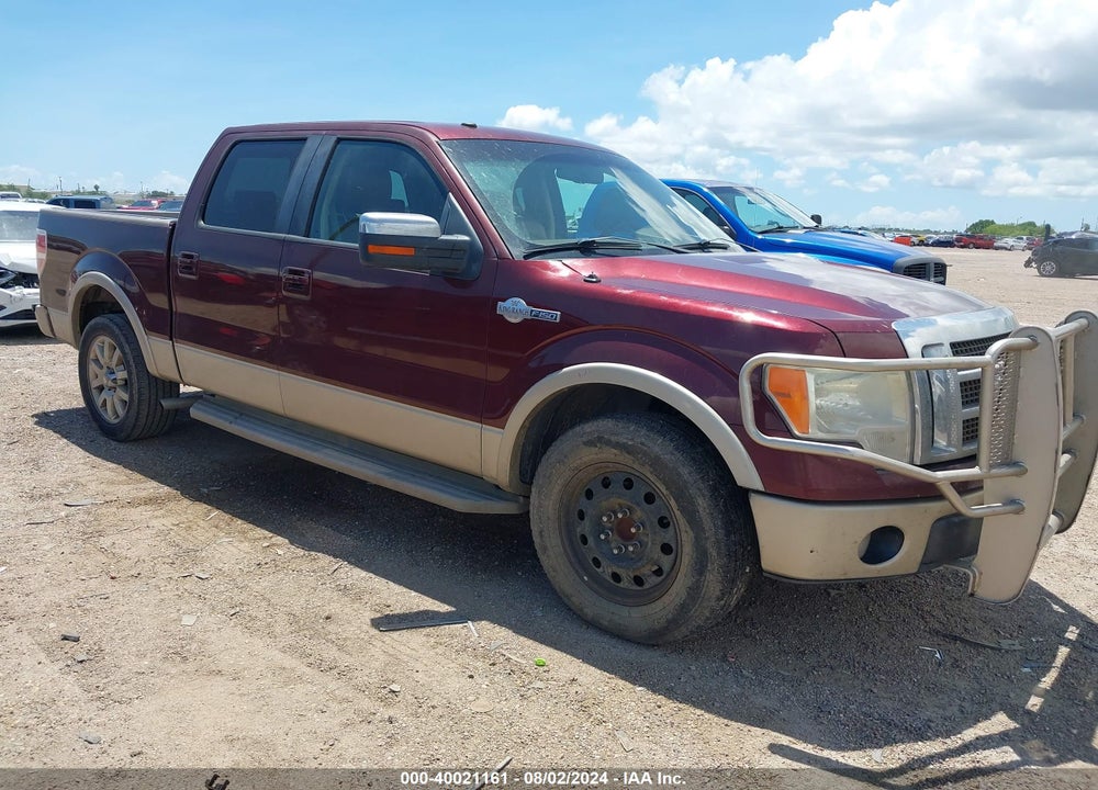 2009 FORD F-150 KING RANCH/LARIAT/PLATINUM/XL/XLT VIN: 1FTPW12V99KC74794