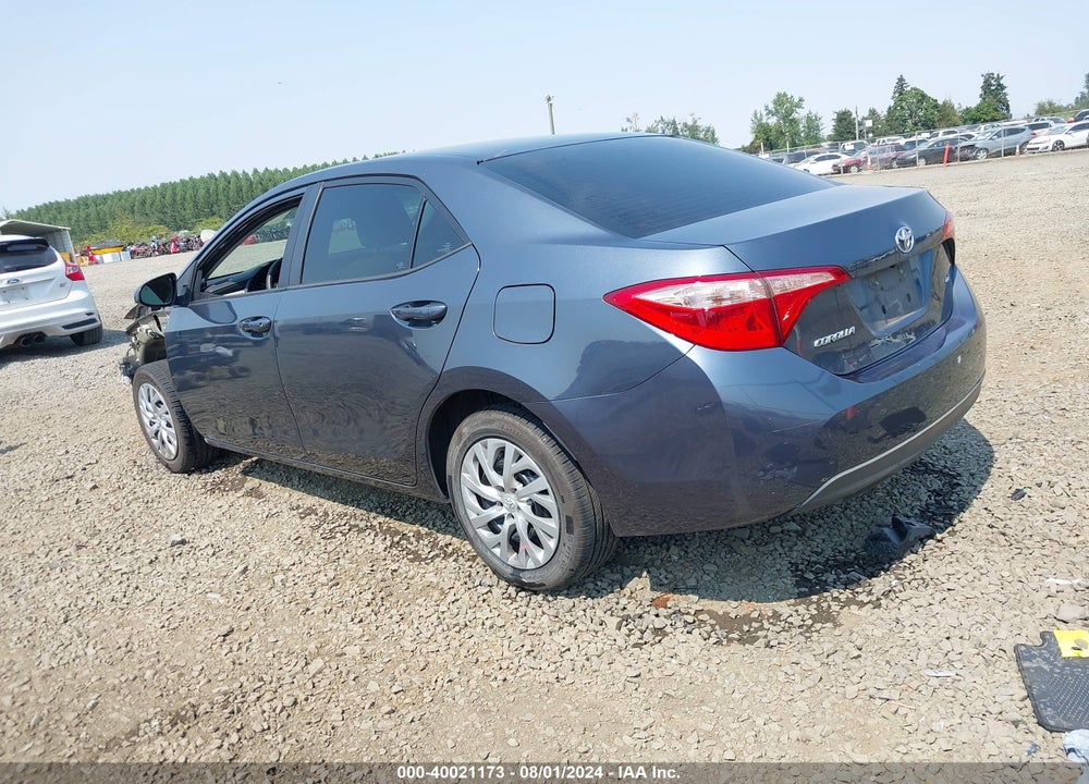 2017 TOYOTA COROLLA LE VIN: 2T1BURHEXHC835588