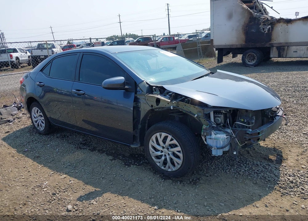 2017 TOYOTA COROLLA LE VIN: 2T1BURHEXHC835588
