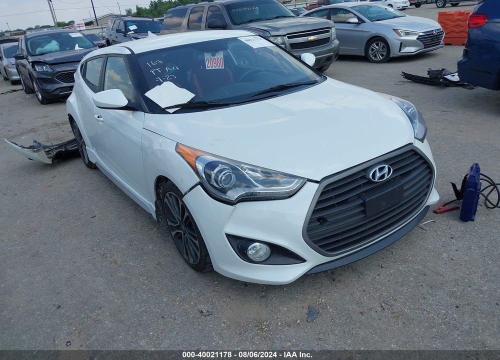 2016 HYUNDAI VELOSTER TURBO R-SPEC VIN: KMHTC6AE9GU294384