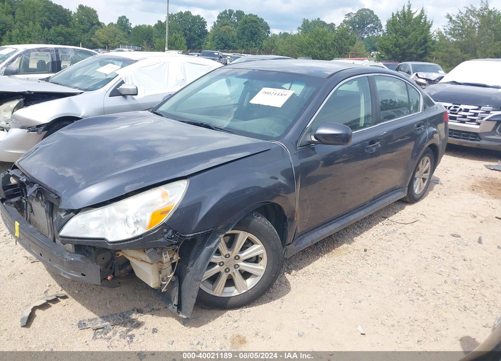 2012 SUBARU LEGACY 2.5I PREMIUM VIN: 4S3BMCF67C3028116