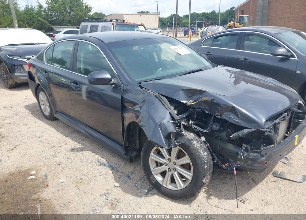 2012 SUBARU LEGACY 2.5I PREMIUM VIN: 4S3BMCF67C3028116