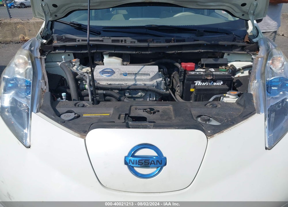 2012 NISSAN LEAF SV VIN: JN1AZ0CP7CT022375