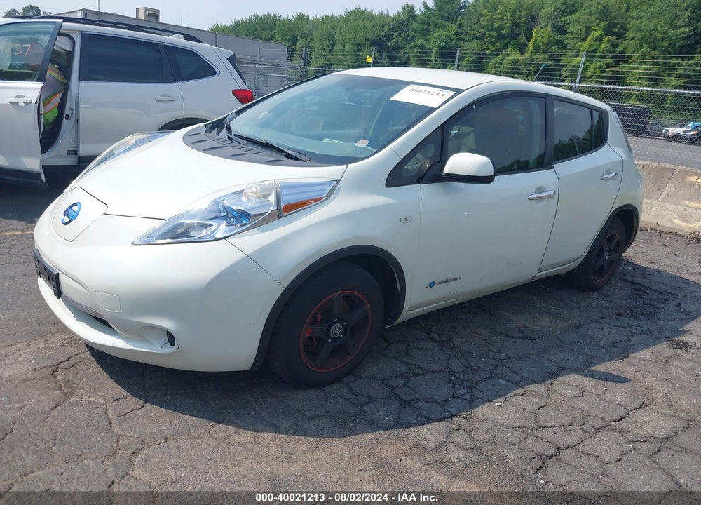 2012 NISSAN LEAF SV VIN: JN1AZ0CP7CT022375