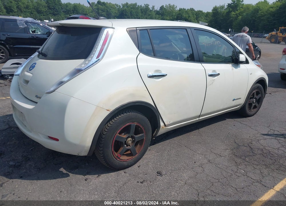2012 NISSAN LEAF SV VIN: JN1AZ0CP7CT022375