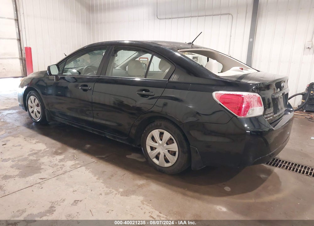 2012 SUBARU IMPREZA 2.0I VIN: JF1GJAA67CH006149