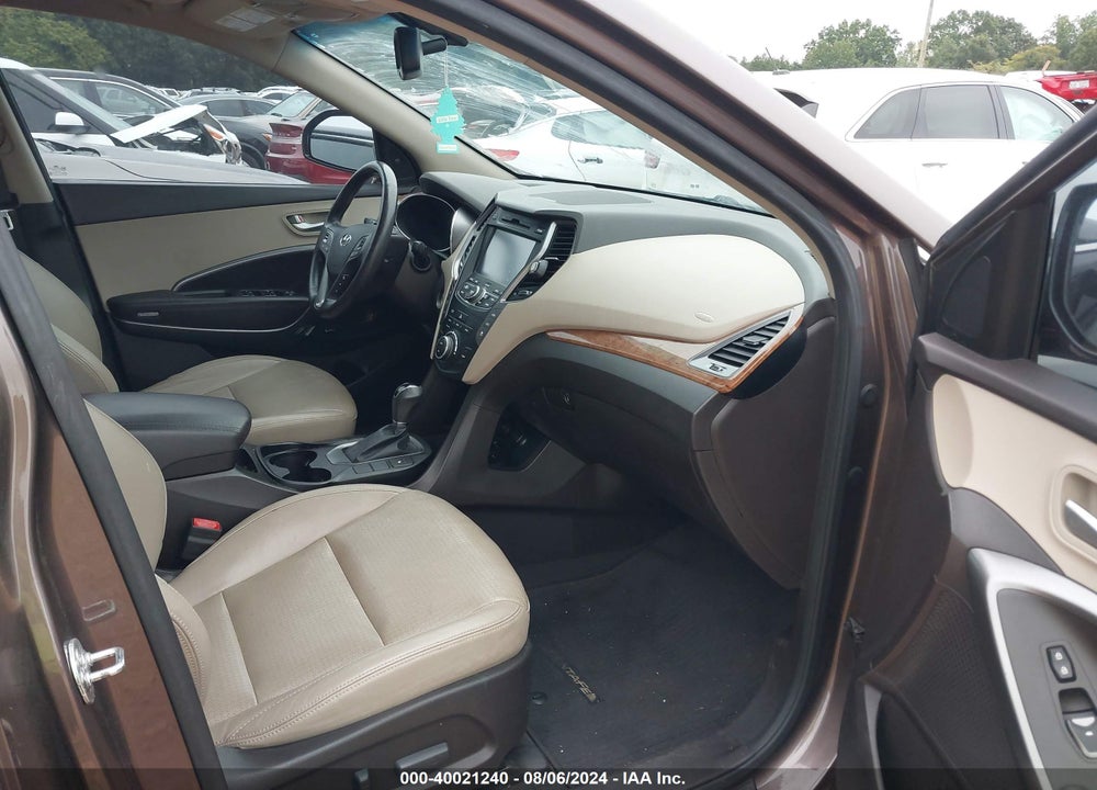 2013 HYUNDAI SANTA FE LIMITED VIN: KM8SRDHF4DU008742