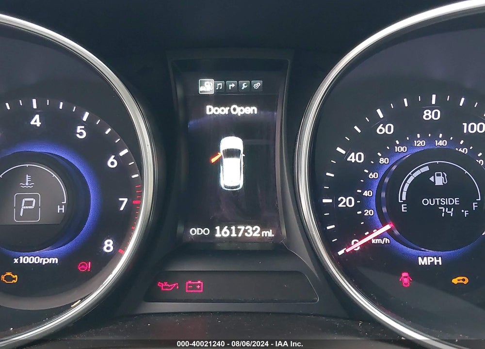 2013 HYUNDAI SANTA FE LIMITED VIN: KM8SRDHF4DU008742