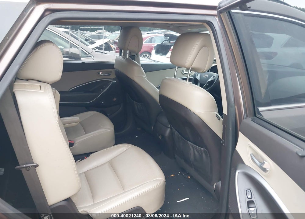 2013 HYUNDAI SANTA FE LIMITED VIN: KM8SRDHF4DU008742