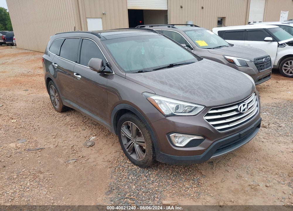 2013 HYUNDAI SANTA FE LIMITED VIN: KM8SRDHF4DU008742