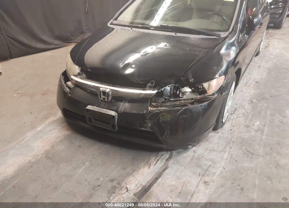 2006 HONDA CIVIC LX VIN: 1HGFA16506L048607
