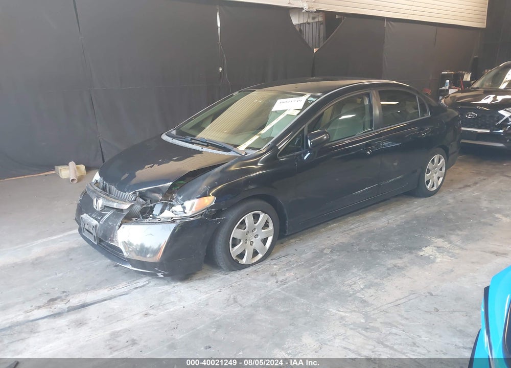 2006 HONDA CIVIC LX VIN: 1HGFA16506L048607