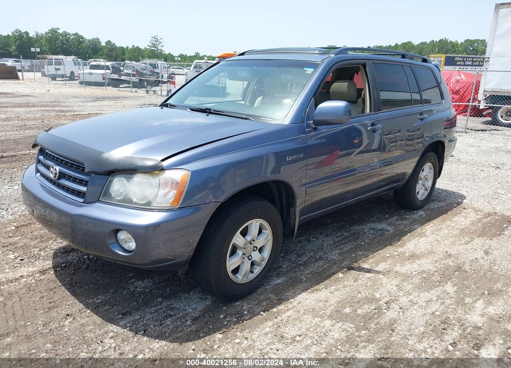 2003 TOYOTA HIGHLANDER LIMITED V6 VIN: JTEHF21A130146704