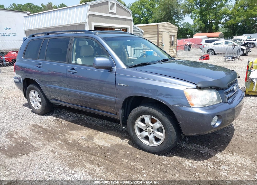 2003 TOYOTA HIGHLANDER LIMITED V6 VIN: JTEHF21A130146704